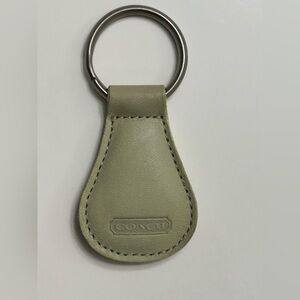 Vintage Coach Classic Pistachio Key Fob